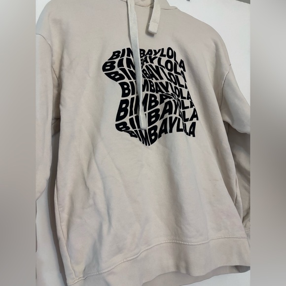 bimba y lola Tops - Bimba y Lola Cream Hoodie